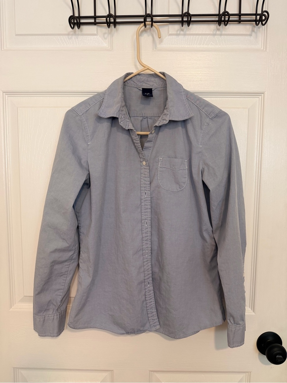 GAP Pale Blue Collared Button Shirt